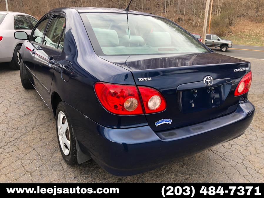 2005 Toyota Corolla CE 4dr Sdn CE Manual (Natl), available for sale in North Branford, Connecticut | LeeJ's Auto Sales & Service. North Branford, Connecticut 2005 Toyota Corolla CE 4dr Sdn CE Manual (Natl), available for sale in North Branford, Connecticut | LeeJ's Auto Sales & Service. North Branford, Connecticut