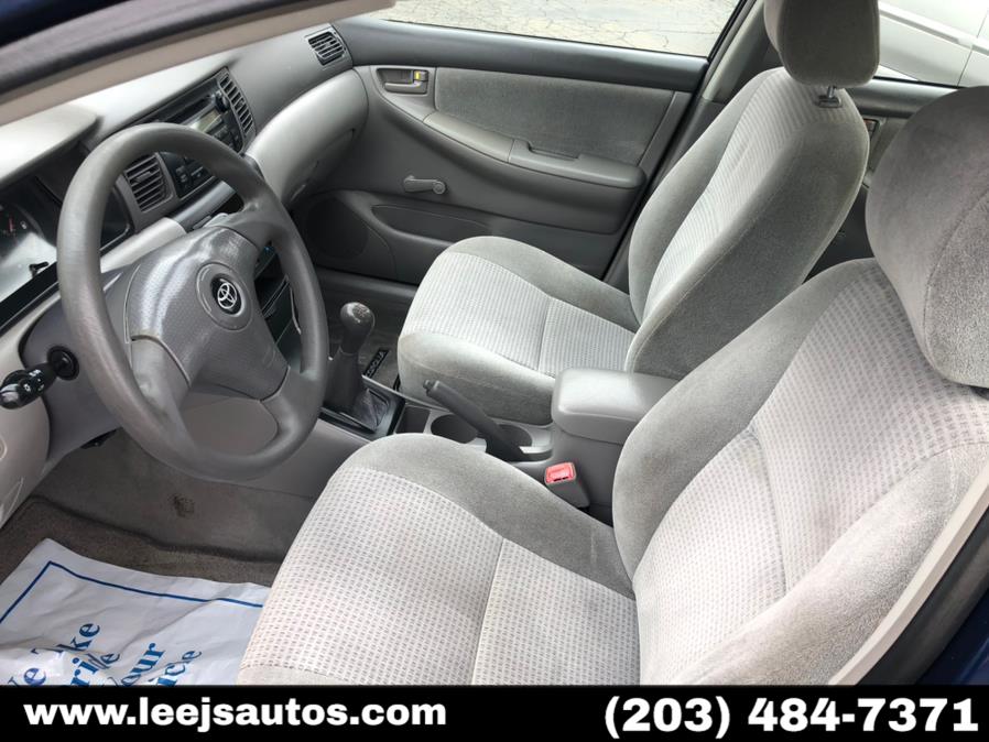 2005 Toyota Corolla CE 4dr Sdn CE Manual (Natl), available for sale in North Branford, Connecticut | LeeJ's Auto Sales & Service. North Branford, Connecticut 2005 Toyota Corolla CE 4dr Sdn CE Manual (Natl), available for sale in North Branford, Connecticut | LeeJ's Auto Sales & Service. North Branford, Connecticut