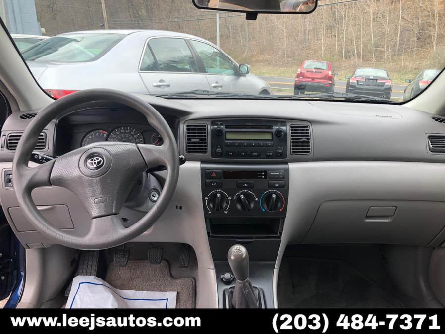 2005 Toyota Corolla CE 4dr Sdn CE Manual (Natl), available for sale in North Branford, Connecticut | LeeJ's Auto Sales & Service. North Branford, Connecticut 2005 Toyota Corolla CE 4dr Sdn CE Manual (Natl), available for sale in North Branford, Connecticut | LeeJ's Auto Sales & Service. North Branford, Connecticut