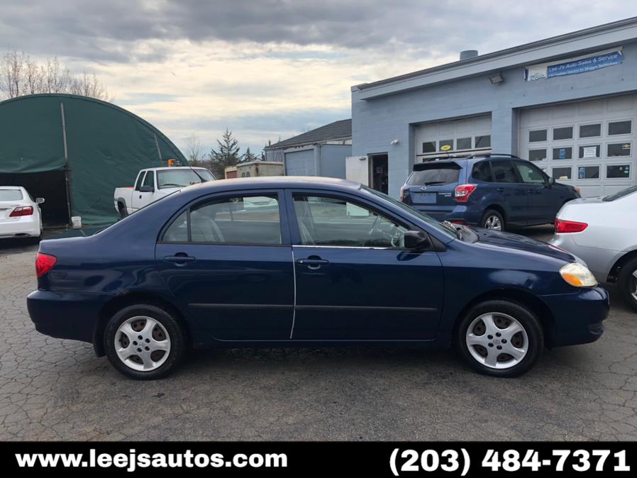 2005 Toyota Corolla CE 4dr Sdn CE Manual (Natl), available for sale in North Branford, Connecticut | LeeJ's Auto Sales & Service. North Branford, Connecticut 2005 Toyota Corolla CE 4dr Sdn CE Manual (Natl), available for sale in North Branford, Connecticut | LeeJ's Auto Sales & Service. North Branford, Connecticut