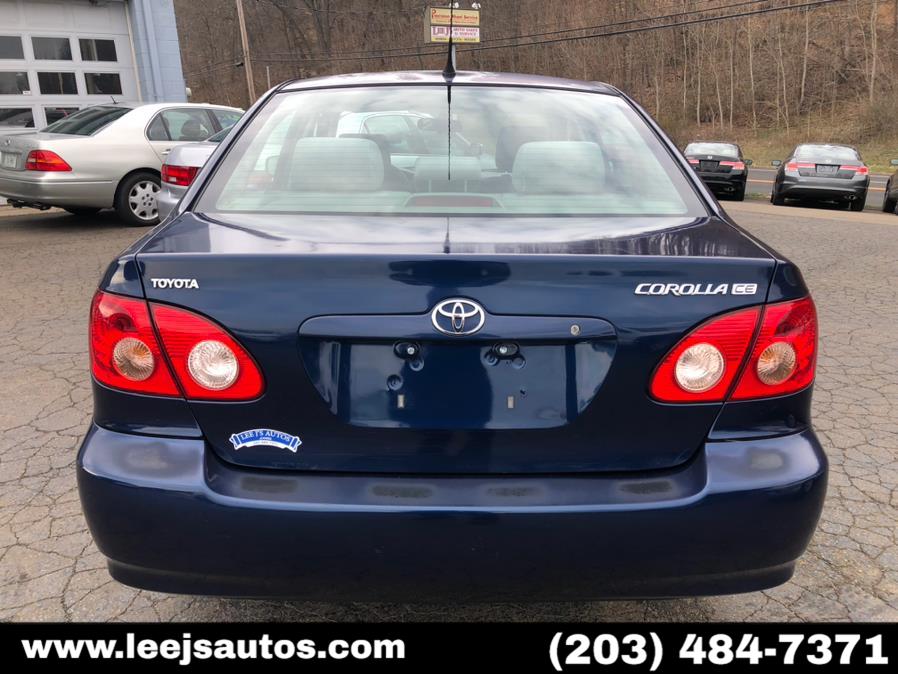 2005 Toyota Corolla CE 4dr Sdn CE Manual (Natl), available for sale in North Branford, Connecticut | LeeJ's Auto Sales & Service. North Branford, Connecticut 2005 Toyota Corolla CE 4dr Sdn CE Manual (Natl), available for sale in North Branford, Connecticut | LeeJ's Auto Sales & Service. North Branford, Connecticut