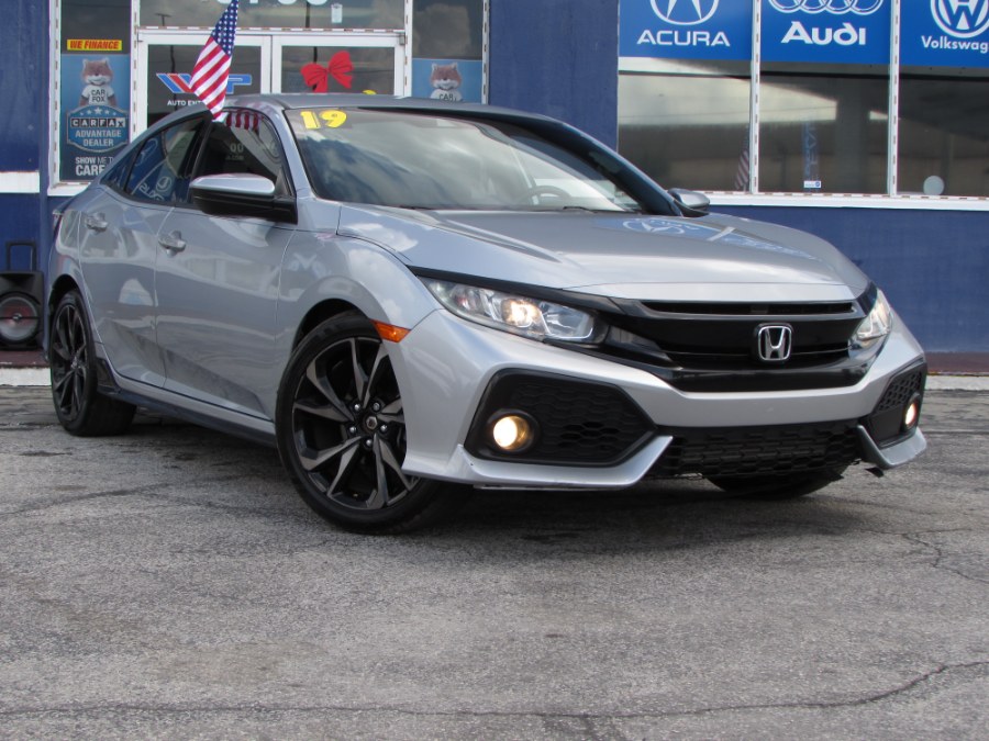 2019 Honda Civic Hatchback Sport CVT, available for sale in Orlando, Florida | VIP Auto Enterprise, Inc. Orlando, Florida 2019 Honda Civic Hatchback Sport CVT, available for sale in Orlando, Florida | VIP Auto Enterprise, Inc. Orlando, Florida