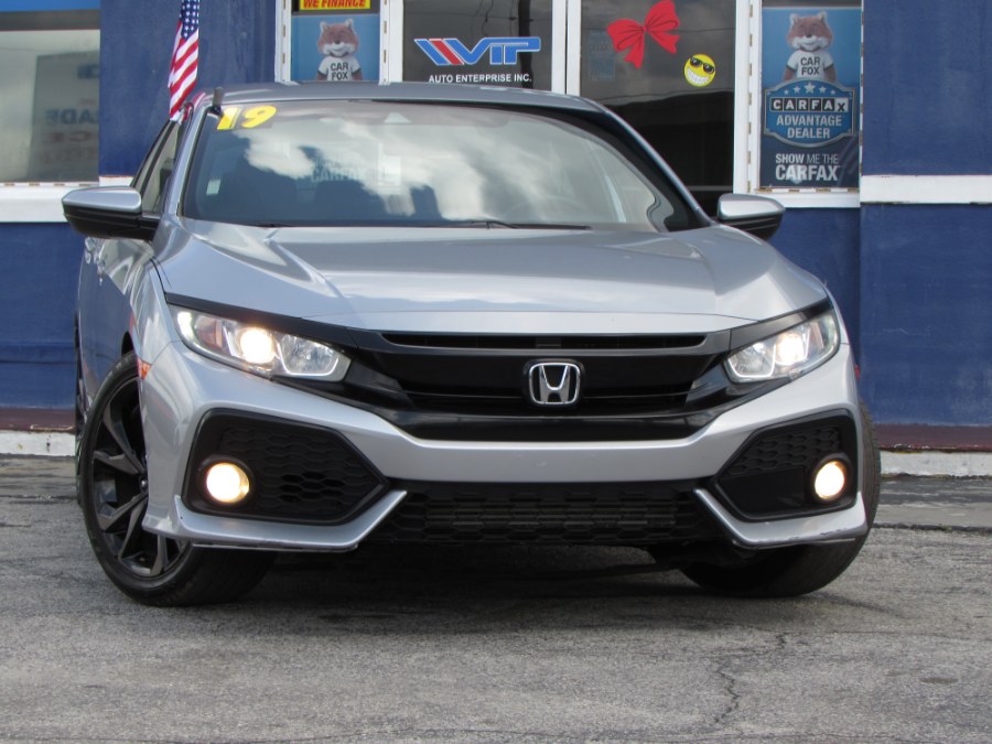 2019 Honda Civic Hatchback Sport CVT, available for sale in Orlando, Florida | VIP Auto Enterprise, Inc. Orlando, Florida
