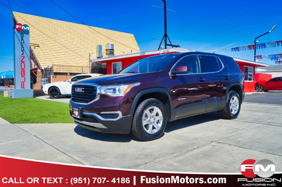 2018 GMC Acadia FWD 4dr SLE w/SLE-1, available for sale in Moreno Valley, California | Fusion Motors Inc. Moreno Valley, California