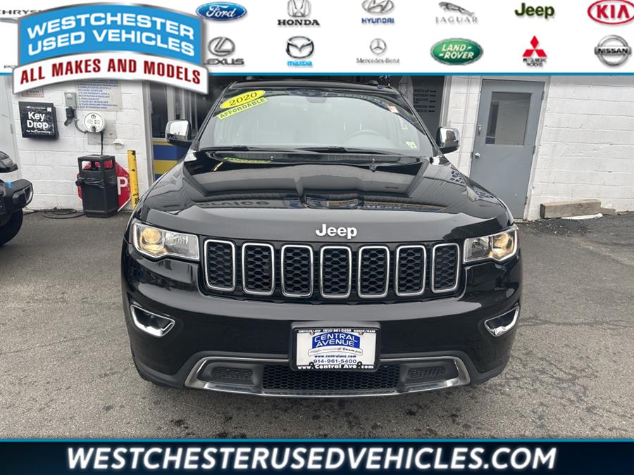 2020 Jeep Grand Cherokee Limited, available for sale in White Plains, New York | Westchester Used Vehicles. White Plains, New York 2020 Jeep Grand Cherokee Limited, available for sale in White Plains, New York | Westchester Used Vehicles. White Plains, New York