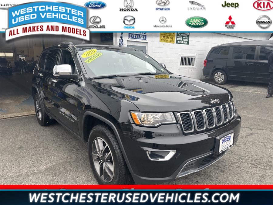 2020 Jeep Grand Cherokee Limited, available for sale in White Plains, New York | Westchester Used Vehicles. White Plains, New York
