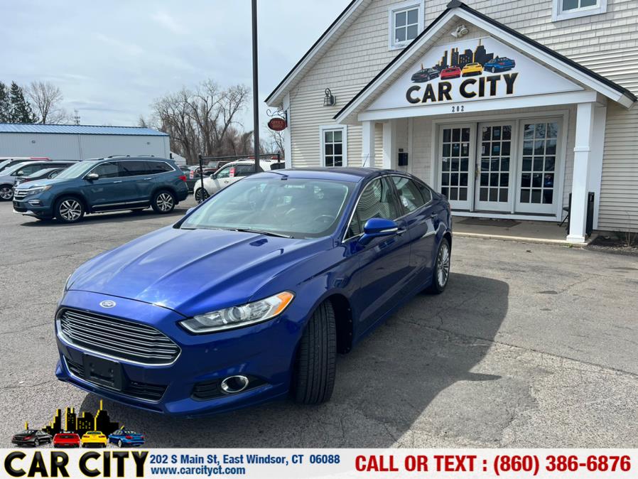 2013 Ford Fusion 4dr Sdn Titanium AWD, available for sale in East Windsor, Connecticut | Car City LLC. East Windsor, Connecticut