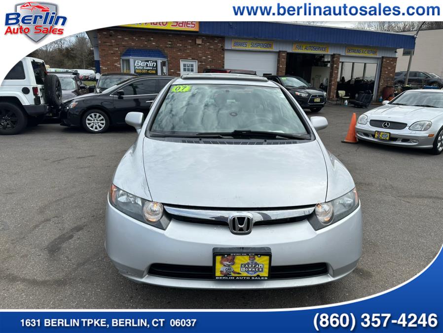2007 Honda Civic Sdn 4dr AT EX, available for sale in Berlin, Connecticut | Berlin Auto Sales LLC. Berlin, Connecticut 2007 Honda Civic Sdn 4dr AT EX, available for sale in Berlin, Connecticut | Berlin Auto Sales LLC. Berlin, Connecticut