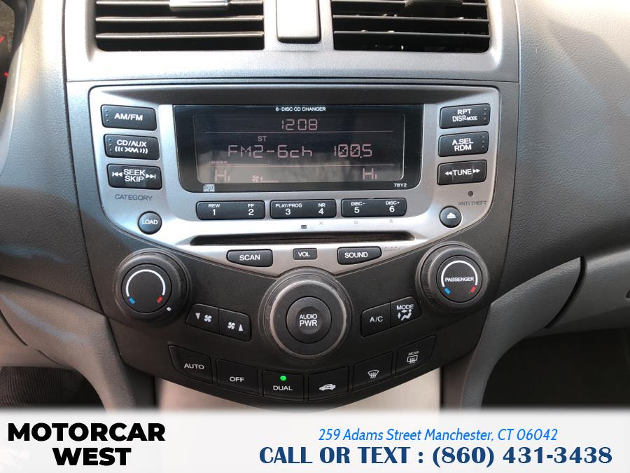 2006 Honda Accord Cpe EXL MT, available for sale in Manchester, Connecticut | Motorcar West. Manchester, Connecticut 2006 Honda Accord Cpe EXL MT, available for sale in Manchester, Connecticut | Motorcar West. Manchester, Connecticut