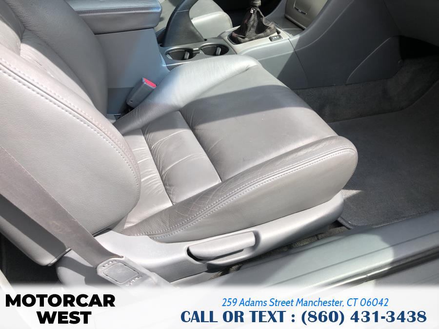 2006 Honda Accord Cpe EXL MT, available for sale in Manchester, Connecticut | Motorcar West. Manchester, Connecticut 2006 Honda Accord Cpe EXL MT, available for sale in Manchester, Connecticut | Motorcar West. Manchester, Connecticut