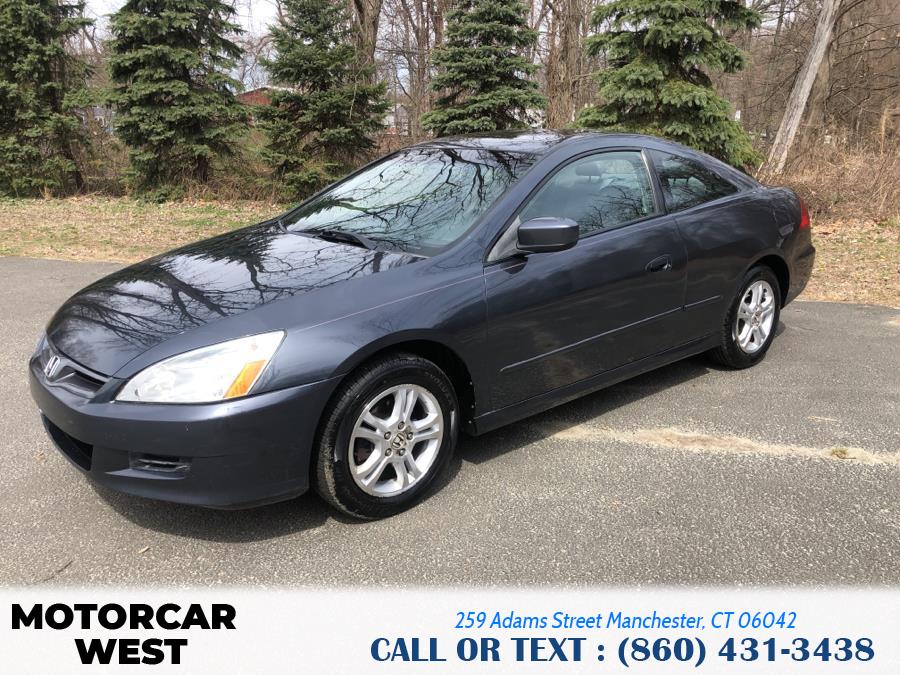 2006 Honda Accord Cpe EXL MT, available for sale in Manchester, Connecticut | Motorcar West. Manchester, Connecticut 2006 Honda Accord Cpe EXL MT, available for sale in Manchester, Connecticut | Motorcar West. Manchester, Connecticut