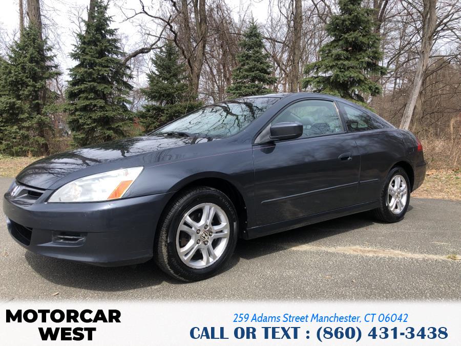 2006 Honda Accord Cpe EXL MT, available for sale in Manchester, Connecticut | Motorcar West. Manchester, Connecticut 2006 Honda Accord Cpe EXL MT, available for sale in Manchester, Connecticut | Motorcar West. Manchester, Connecticut