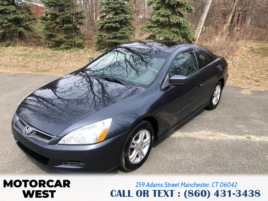 2006 Honda Accord Cpe EXL MT, available for sale in Manchester, Connecticut | Motorcar West. Manchester, Connecticut 2006 Honda Accord Cpe EXL MT, available for sale in Manchester, Connecticut | Motorcar West. Manchester, Connecticut