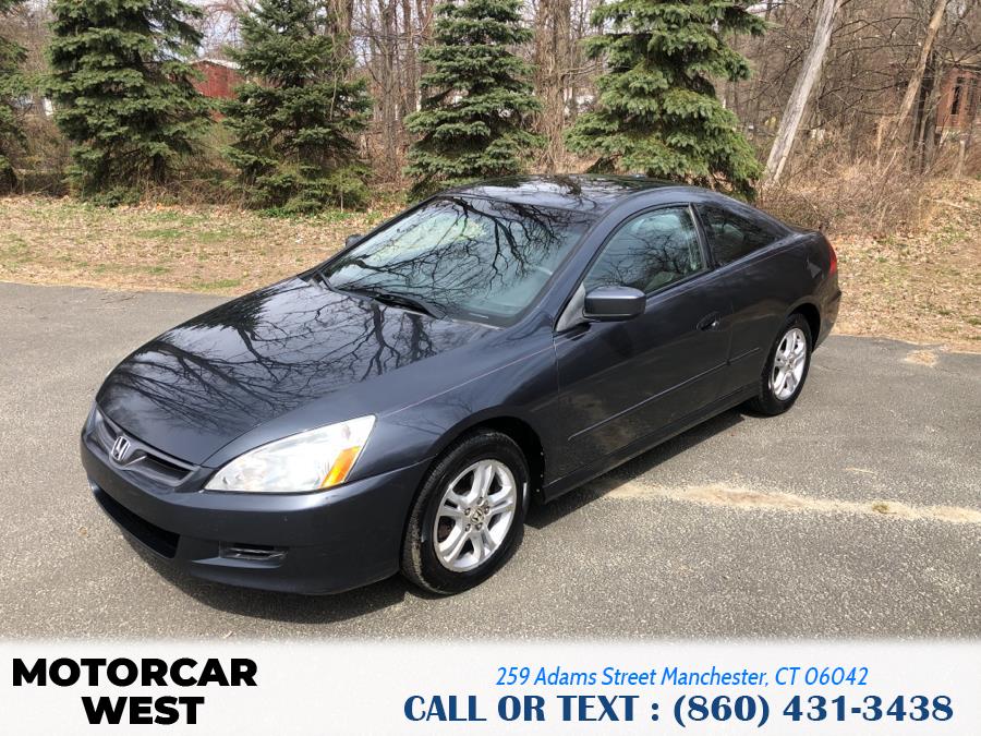 2006 Honda Accord Cpe EXL MT, available for sale in Manchester, Connecticut | Motorcar West. Manchester, Connecticut 2006 Honda Accord Cpe EXL MT, available for sale in Manchester, Connecticut | Motorcar West. Manchester, Connecticut