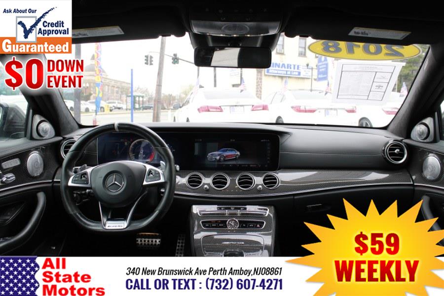 2018 Mercedes-Benz E-Class AMG E 63 S 4MATIC Sedan, available for sale in Perth Amboy, New Jersey | All State Motor Inc. Perth Amboy, New Jersey 2018 Mercedes-Benz E-Class AMG E 63 S 4MATIC Sedan, available for sale in Perth Amboy, New Jersey | All State Motor Inc. Perth Amboy, New Jersey