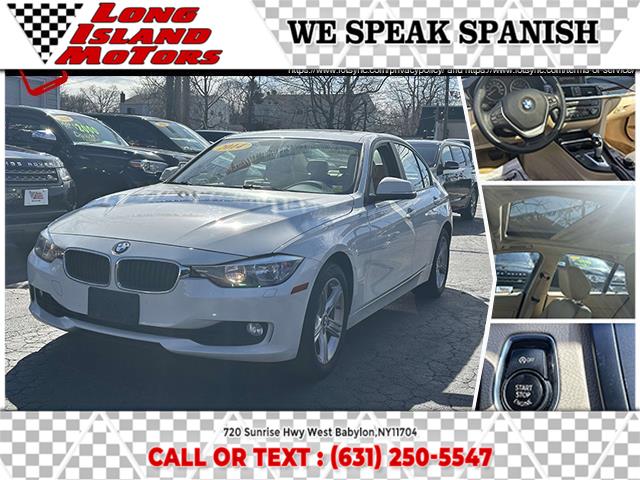 2014 BMW 3 Series 4dr Sdn 328i xDrive AWD SULEV, available for sale in West Babylon, New York | Long Island Motors. West Babylon, New York