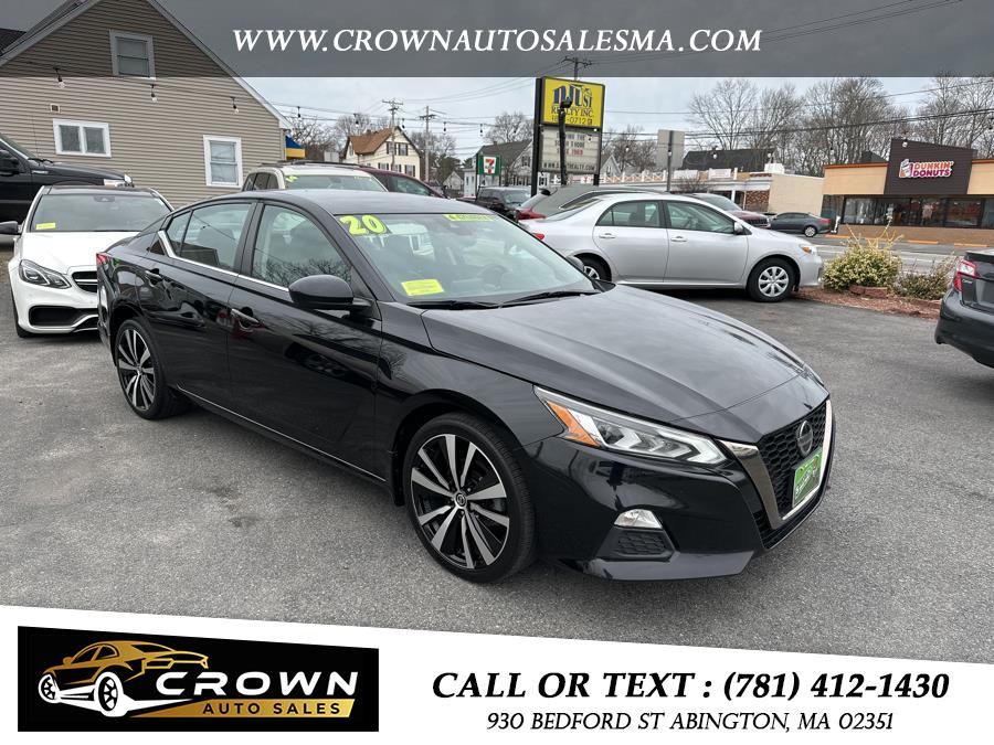 2020 Nissan Altima 2.5 SR AWD Sedan, available for sale in Abington, Massachusetts | Crown Auto Sales. Abington, Massachusetts 2020 Nissan Altima 2.5 SR AWD Sedan, available for sale in Abington, Massachusetts | Crown Auto Sales. Abington, Massachusetts