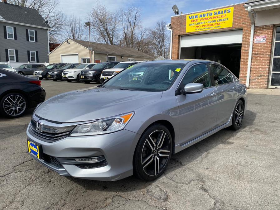 2016 Honda Accord Sedan 4dr I4 CVT Sport, available for sale in Hartford, Connecticut | VEB Auto Sales. Hartford, Connecticut