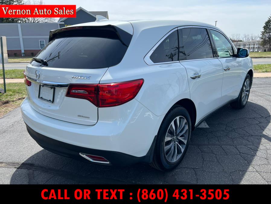 2016 Acura MDX SH-AWD 4dr w/Tech, available for sale in Manchester, Connecticut | Vernon Auto Sale & Service. Manchester, Connecticut 2016 Acura MDX SH-AWD 4dr w/Tech, available for sale in Manchester, Connecticut | Vernon Auto Sale & Service. Manchester, Connecticut