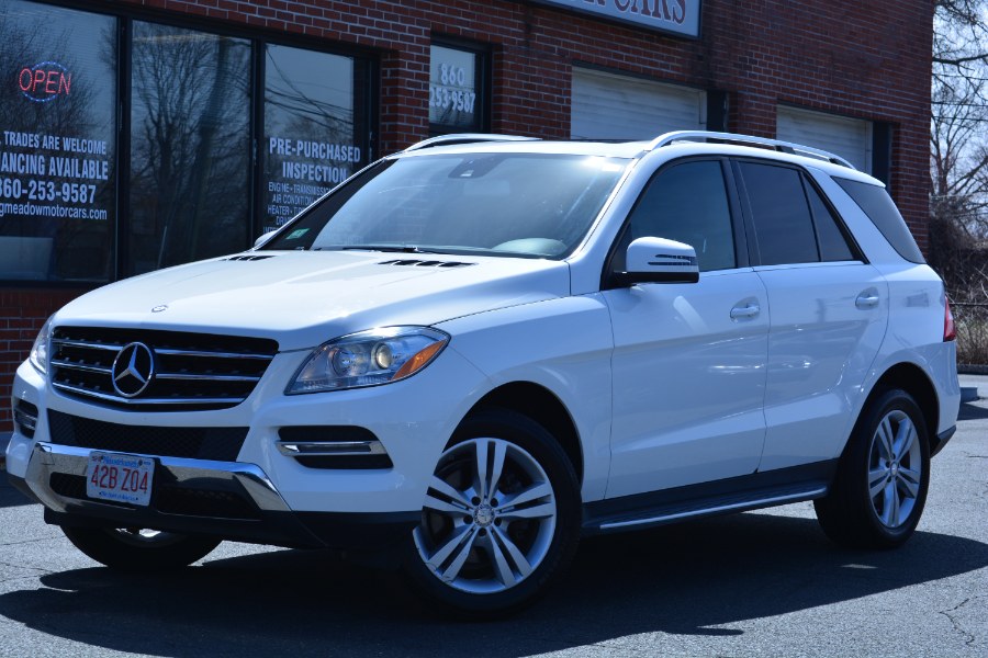 2014 Mercedes-Benz M-Class 4MATIC 4dr ML350, available for sale in ENFIELD, Connecticut | Longmeadow Motor Cars. ENFIELD, Connecticut