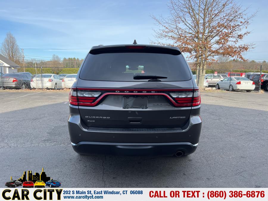2015 Dodge Durango AWD 4dr Limited, available for sale in East Windsor, Connecticut | Car City LLC. East Windsor, Connecticut 2015 Dodge Durango AWD 4dr Limited, available for sale in East Windsor, Connecticut | Car City LLC. East Windsor, Connecticut
