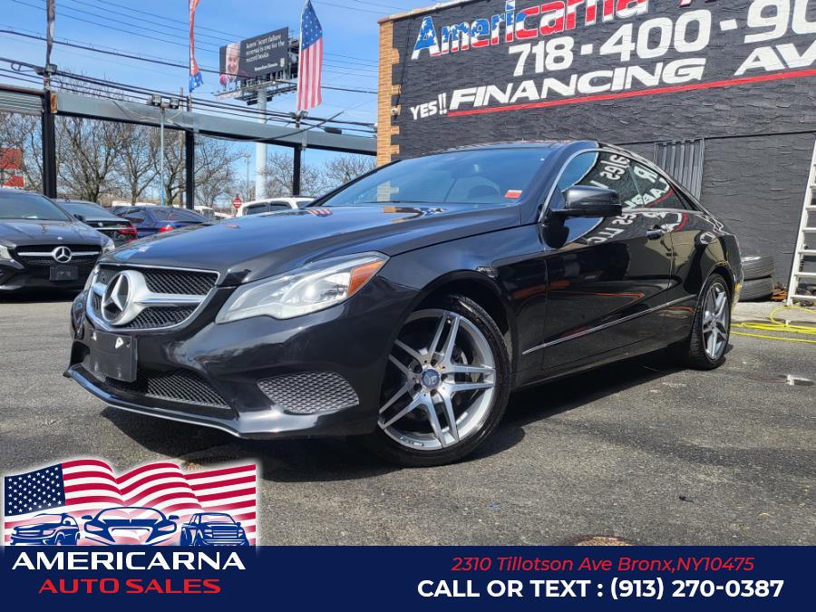 2015 Mercedes-Benz E-Class 2dr Cpe E 400 4MATIC, available for sale in Bronx, New York | Americarna Auto Sales LLC. Bronx, New York