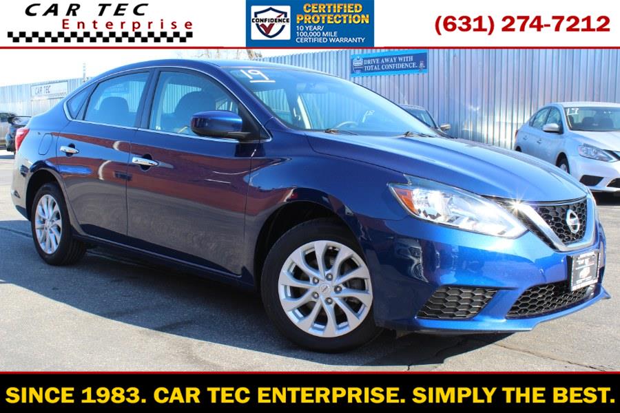 2019 Nissan Sentra SV CVT, available for sale in Deer Park, New York | Car Tec Enterprise Leasing & Sales LLC. Deer Park, New York