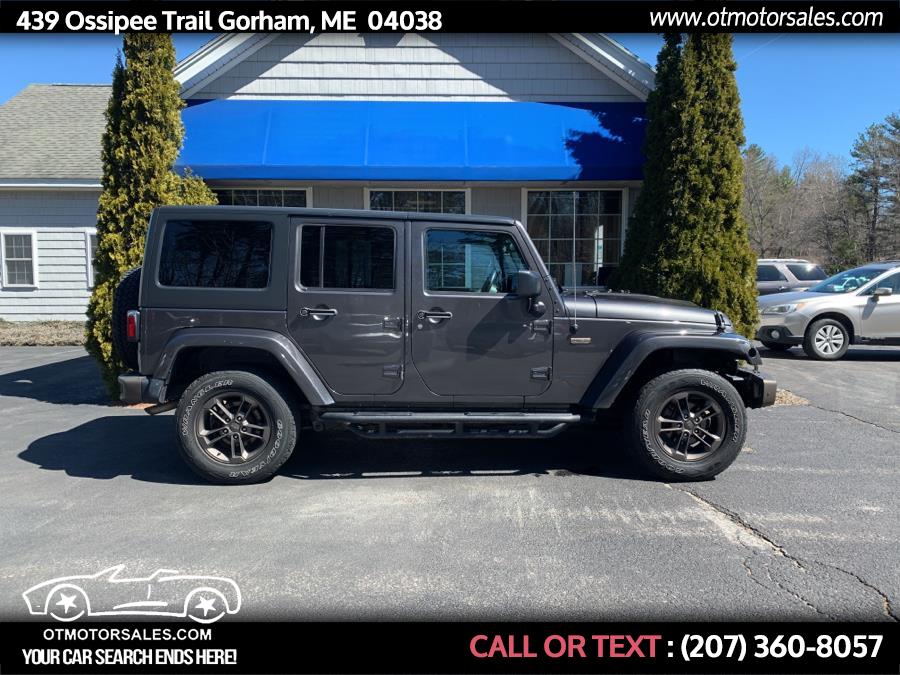 Used 2017 Jeep Wrangler Unlimited in Gorham, Maine | Ossipee Trail Motor Sales. Gorham, Maine