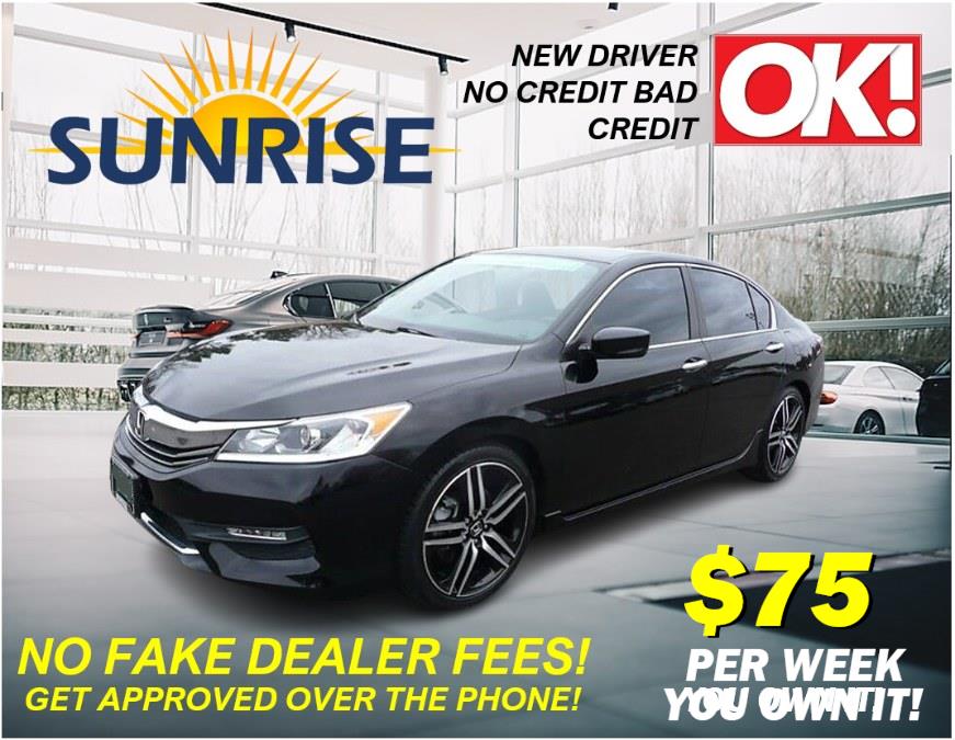 2016 Honda Accord Sport. Low Miles!!!, available for sale in Rosedale, New York | Sunrise Auto Sales. Rosedale, New York