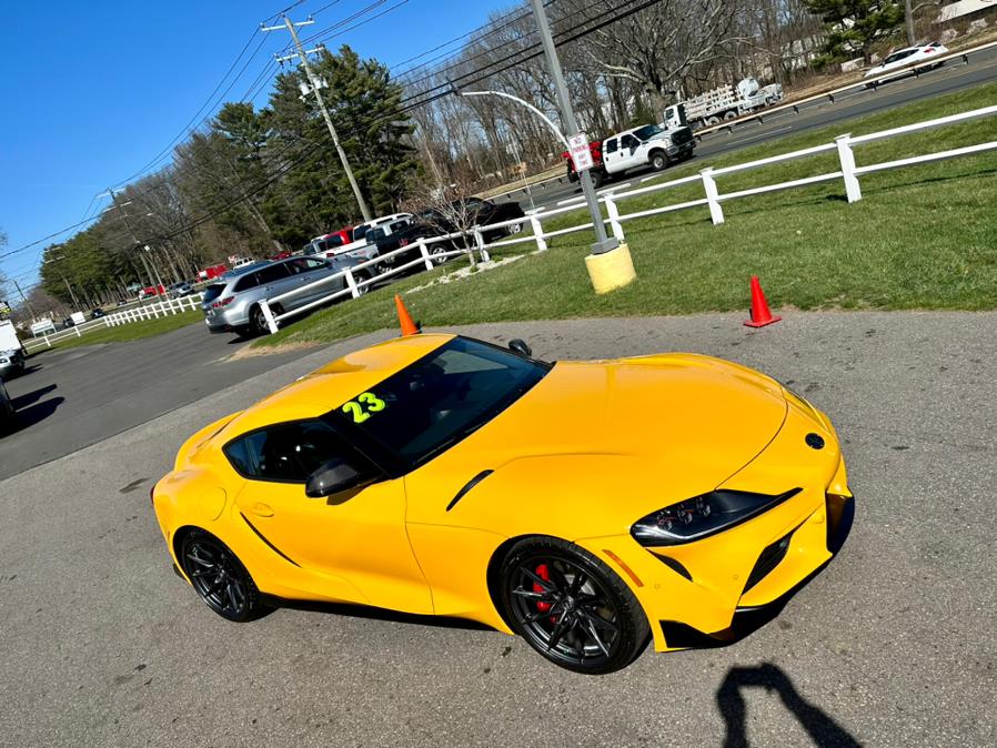 2023 Toyota GR Supra 3.0 Premium Manual (Natl), available for sale in South Windsor, Connecticut | Mike And Tony Auto Sales, Inc. South Windsor, Connecticut 2023 Toyota GR Supra 3.0 Premium Manual (Natl), available for sale in South Windsor, Connecticut | Mike And Tony Auto Sales, Inc. South Windsor, Connecticut