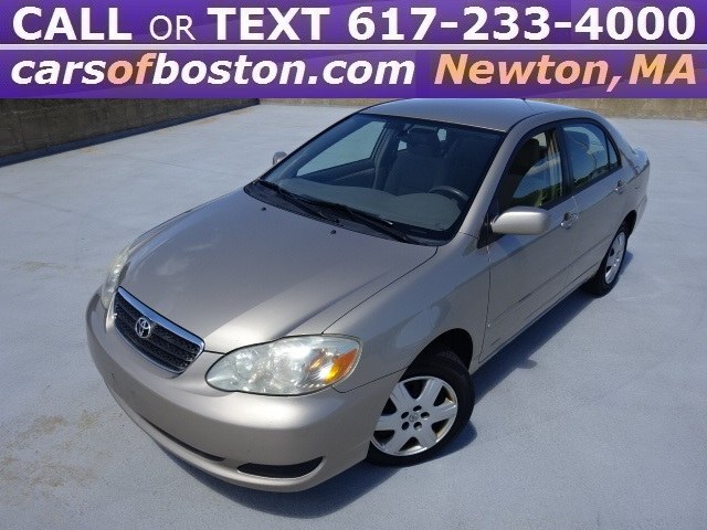 2006 Toyota Corolla LE, available for sale in Newton, Massachusetts | Motorcars of Boston. Newton, Massachusetts 2006 Toyota Corolla LE, available for sale in Newton, Massachusetts | Motorcars of Boston. Newton, Massachusetts