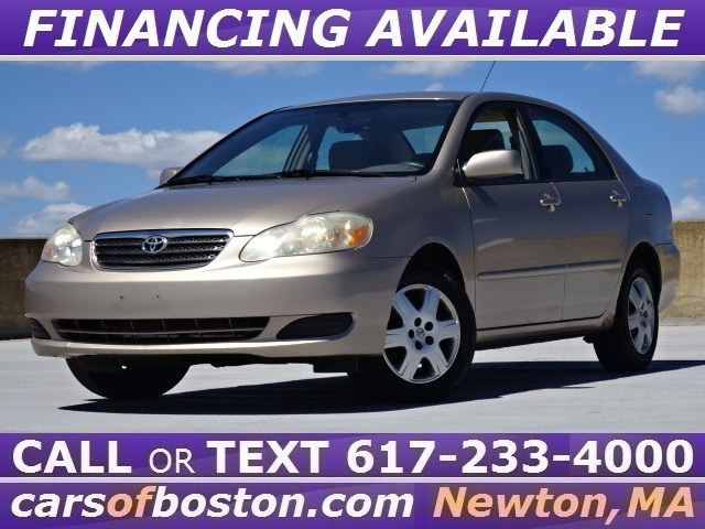 2006 Toyota Corolla LE, available for sale in Newton, Massachusetts | Motorcars of Boston. Newton, Massachusetts 2006 Toyota Corolla LE, available for sale in Newton, Massachusetts | Motorcars of Boston. Newton, Massachusetts