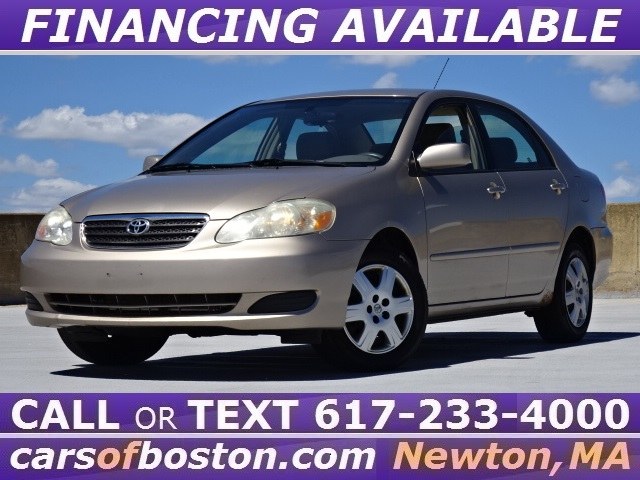 2006 Toyota Corolla LE, available for sale in Newton, Massachusetts | Motorcars of Boston. Newton, Massachusetts 2006 Toyota Corolla LE, available for sale in Newton, Massachusetts | Motorcars of Boston. Newton, Massachusetts