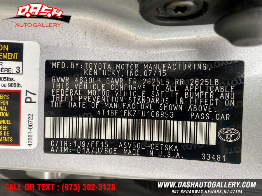 2015 Toyota Camry 4dr Sdn I4 Auto SE (Natl), available for sale in Newark, New Jersey | Dash Auto Gallery Inc.. Newark, New Jersey 2015 Toyota Camry 4dr Sdn I4 Auto SE (Natl), available for sale in Newark, New Jersey | Dash Auto Gallery Inc.. Newark, New Jersey
