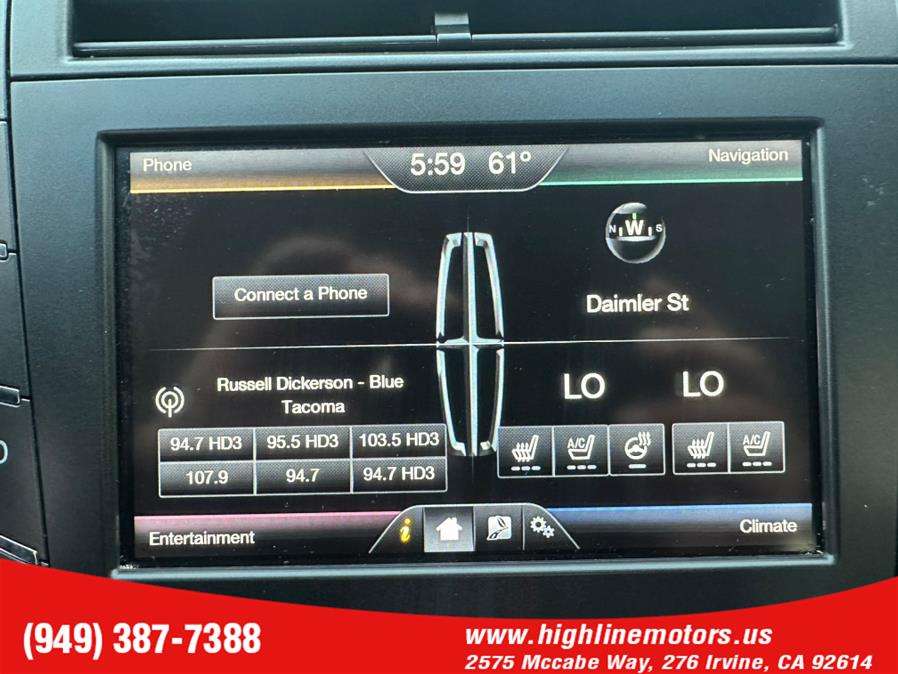 2016 Lincoln MKZ 4dr Sdn Hybrid FWD, available for sale in Irvine, California | High Line Motors LLC. Irvine, California 2016 Lincoln MKZ 4dr Sdn Hybrid FWD, available for sale in Irvine, California | High Line Motors LLC. Irvine, California