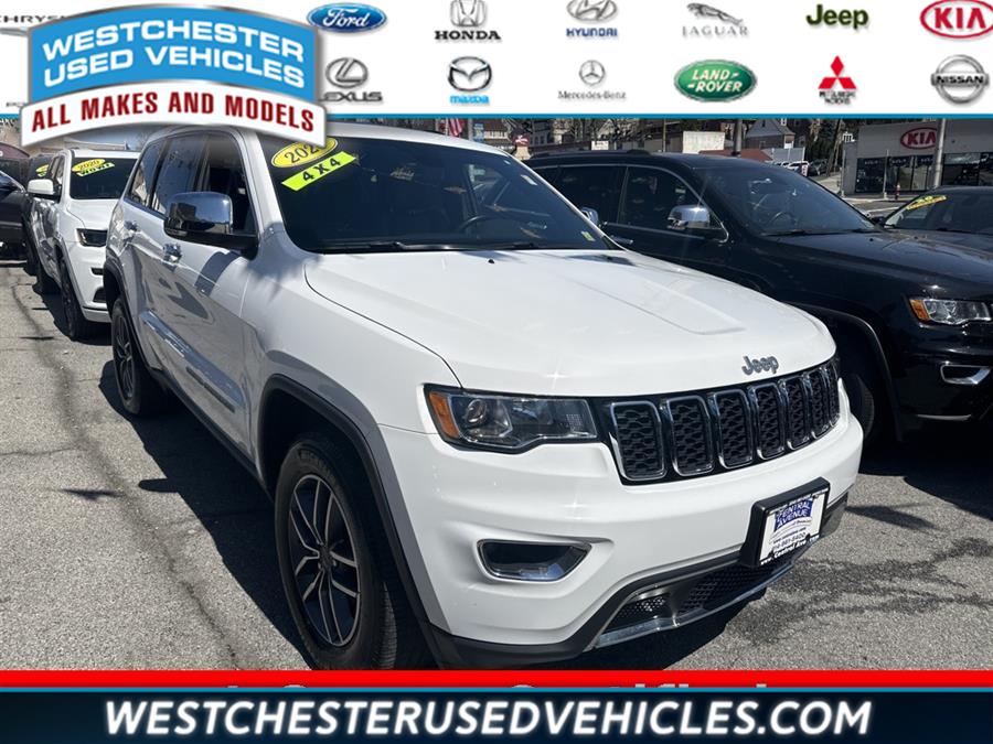 2020 Jeep Grand Cherokee Limited, available for sale in White Plains, New York | Westchester Used Vehicles. White Plains, New York 2020 Jeep Grand Cherokee Limited, available for sale in White Plains, New York | Westchester Used Vehicles. White Plains, New York