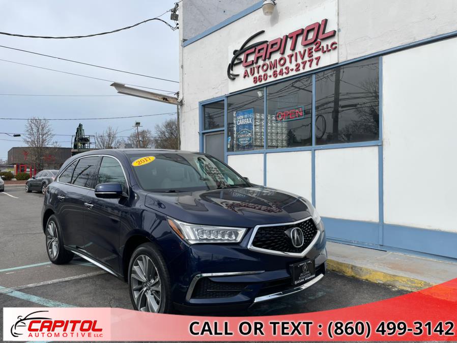 2017 Acura MDX SH-AWD w/Technology Pkg, available for sale in Manchester, Connecticut | Capitol Automotive 2 LLC. Manchester, Connecticut