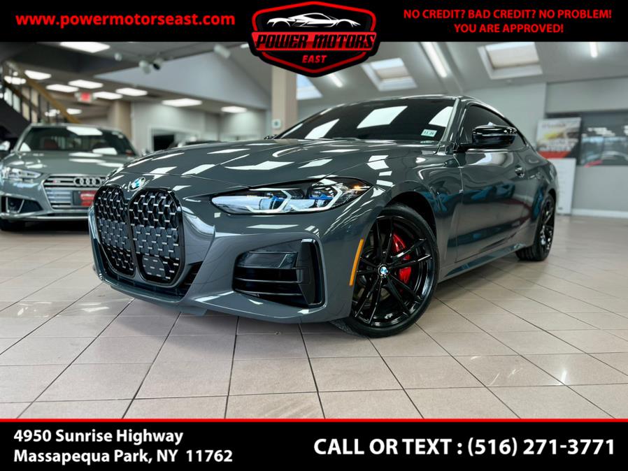 2022 BMW 4 Series M440i xDrive Coupe, available for sale in Massapequa Park, New York | Power Motors East. Massapequa Park, New York