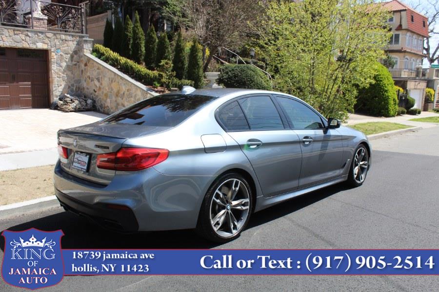 2020 BMW 5 Series M550i xDrive Sedan, available for sale in Hollis, New York | King of Jamaica Auto Inc. Hollis, New York 2020 BMW 5 Series M550i xDrive Sedan, available for sale in Hollis, New York | King of Jamaica Auto Inc. Hollis, New York