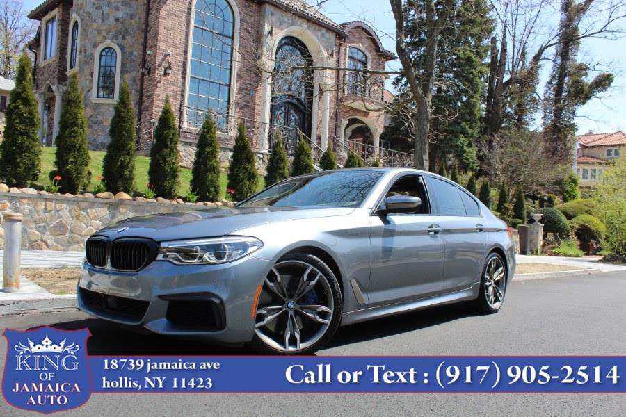 2020 BMW 5 Series M550i xDrive Sedan, available for sale in Hollis, New York | King of Jamaica Auto Inc. Hollis, New York