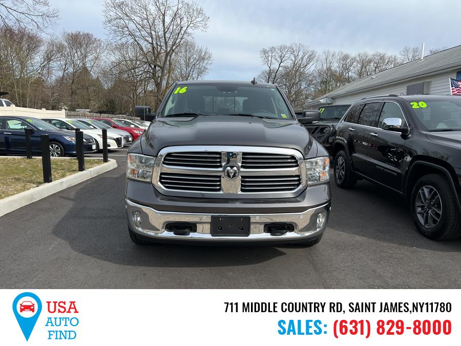 2016 Ram 1500 4WD Crew Cab 140.5" Big Horn, available for sale in Saint James, New York | USA Auto Find. Saint James, New York 2016 Ram 1500 4WD Crew Cab 140.5" Big Horn, available for sale in Saint James, New York | USA Auto Find. Saint James, New York