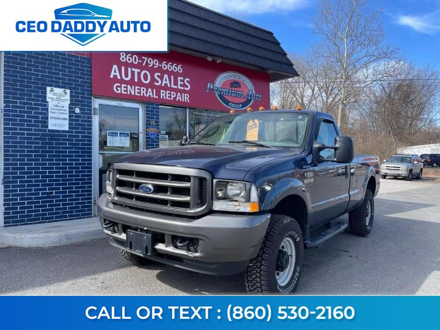 2003 Ford Super Duty F-250 Reg Cab 137" XLT 4WD, available for sale in Online only, Connecticut | CEO DADDY AUTO. Online only, Connecticut 2003 Ford Super Duty F-250 Reg Cab 137" XLT 4WD, available for sale in Online only, Connecticut | CEO DADDY AUTO. Online only, Connecticut