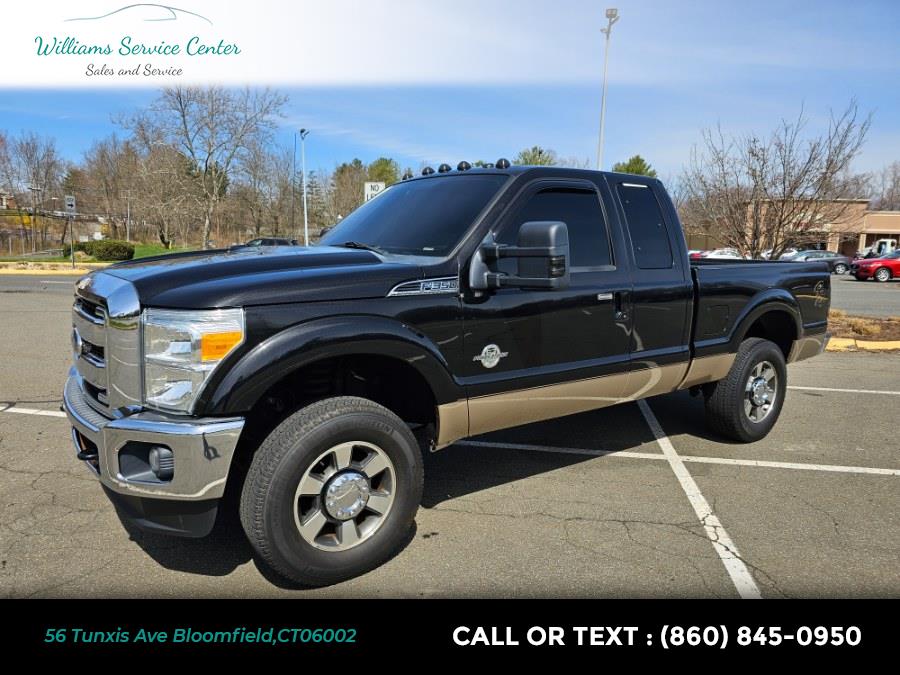 2011 Ford Super Duty F-350 SRW 4WD SuperCab 142" Lariat, available for sale in Bloomfield, Connecticut | Williams Service Center. Bloomfield, Connecticut