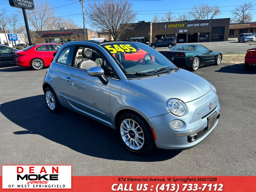 2013 FIAT 500 2dr Conv Lounge, available for sale in W Springfield, Massachusetts | Dean Moke America of West Springfield. W Springfield, Massachusetts 2013 FIAT 500 2dr Conv Lounge, available for sale in W Springfield, Massachusetts | Dean Moke America of West Springfield. W Springfield, Massachusetts