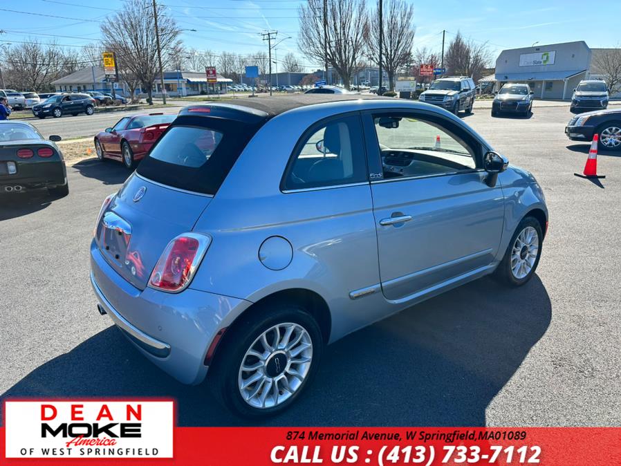 2013 FIAT 500 2dr Conv Lounge, available for sale in W Springfield, Massachusetts | Dean Moke America of West Springfield. W Springfield, Massachusetts 2013 FIAT 500 2dr Conv Lounge, available for sale in W Springfield, Massachusetts | Dean Moke America of West Springfield. W Springfield, Massachusetts