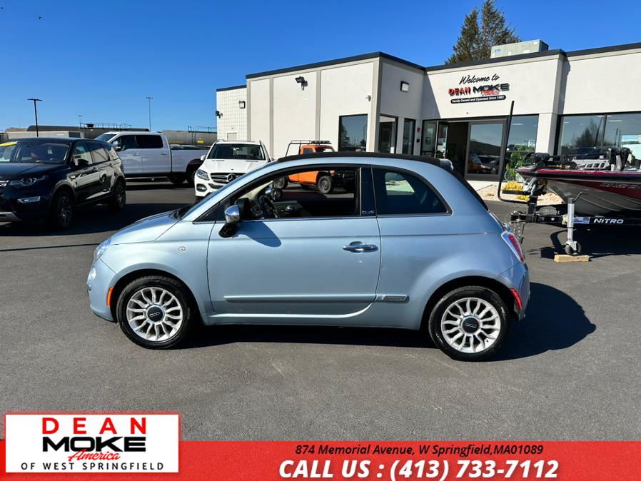 2013 FIAT 500 2dr Conv Lounge, available for sale in W Springfield, Massachusetts | Dean Moke America of West Springfield. W Springfield, Massachusetts 2013 FIAT 500 2dr Conv Lounge, available for sale in W Springfield, Massachusetts | Dean Moke America of West Springfield. W Springfield, Massachusetts