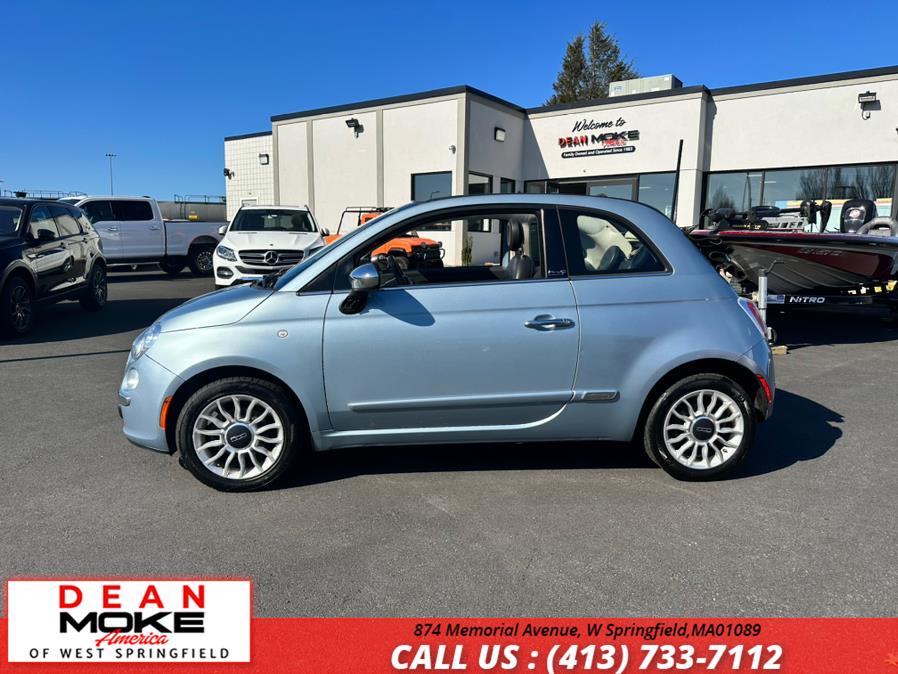 2013 FIAT 500 2dr Conv Lounge, available for sale in W Springfield, Massachusetts | Dean Moke America of West Springfield. W Springfield, Massachusetts 2013 FIAT 500 2dr Conv Lounge, available for sale in W Springfield, Massachusetts | Dean Moke America of West Springfield. W Springfield, Massachusetts