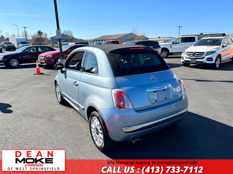 2013 FIAT 500 2dr Conv Lounge, available for sale in W Springfield, Massachusetts | Dean Moke America of West Springfield. W Springfield, Massachusetts 2013 FIAT 500 2dr Conv Lounge, available for sale in W Springfield, Massachusetts | Dean Moke America of West Springfield. W Springfield, Massachusetts