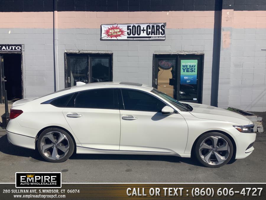 2018 Honda Accord Sedan Touring 1.5T CVT, available for sale in S.Windsor, Connecticut | Empire Auto Wholesalers. S.Windsor, Connecticut 2018 Honda Accord Sedan Touring 1.5T CVT, available for sale in S.Windsor, Connecticut | Empire Auto Wholesalers. S.Windsor, Connecticut