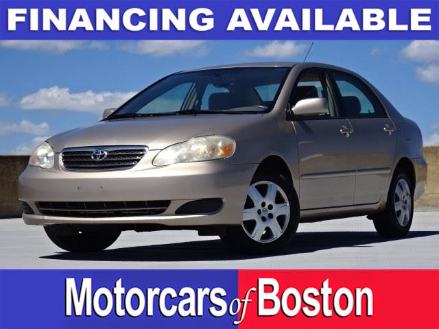 2006 Toyota Corolla LE, available for sale in Newton, Massachusetts | Motorcars of Boston. Newton, Massachusetts